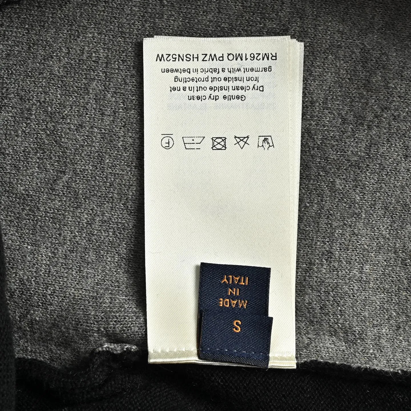 Louis Vuitton/Louis Vuitton jacquard threaded woolen legged trousers